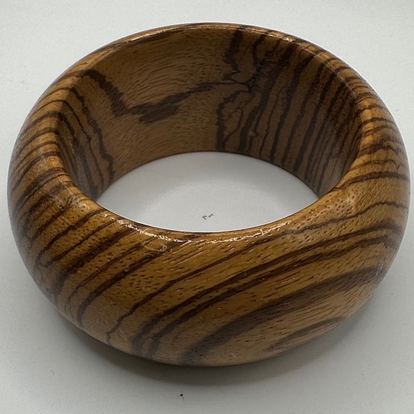 Vintage Wooden Bracelet - Picture 2 of 5